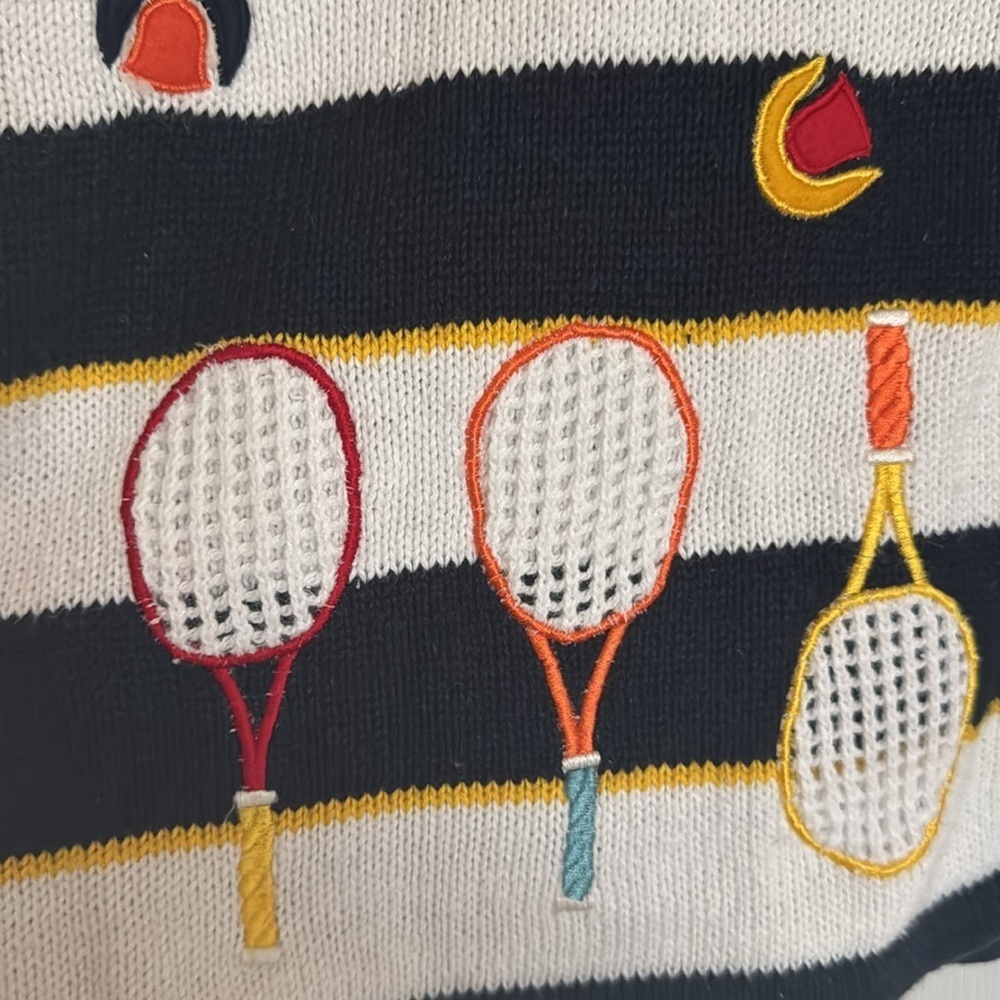 Designer Studio Origonals   Tennis Themed Cardigan - Picture 9 of 9